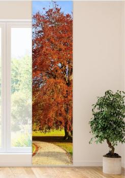 Flächenvorhang Der Baum,  Schiebevorhang, Schiebegardine, modern, 60 cm breit, 2,65 m hoch, 3 m hoch